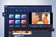 Video Editor UI, a Templates & Theme by worawaluns (Thumbnail 3 of 3)