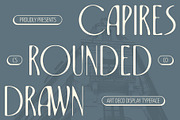 Capires Rounded Drawn, a Sans Serif Font by Craft Supply Co. (Thumbnail 1 of 8)