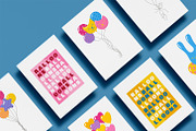 Balloons in a bunch Greeting vector, an Object Illustration by Neliakott ♥ (Thumbnail 3 of 10)