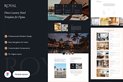 Royal - Luxury Hotel & Restaurant, an UI Kit Template by YoArts (Thumbnail 1 of 4)