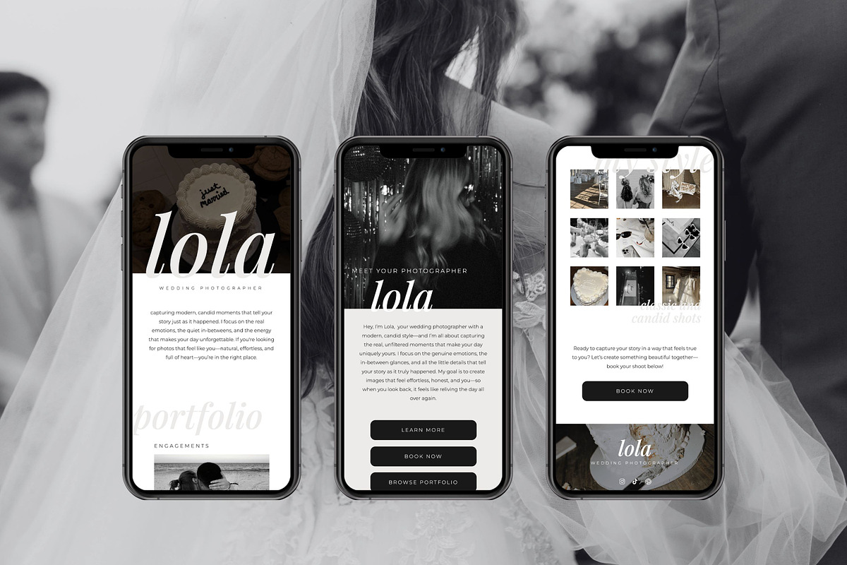 Showit Instagram Links Page Template, a Landing Page Template by Blush Created (Photo 11 of 15)