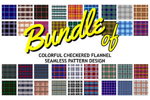seamless plaid flannel pattern