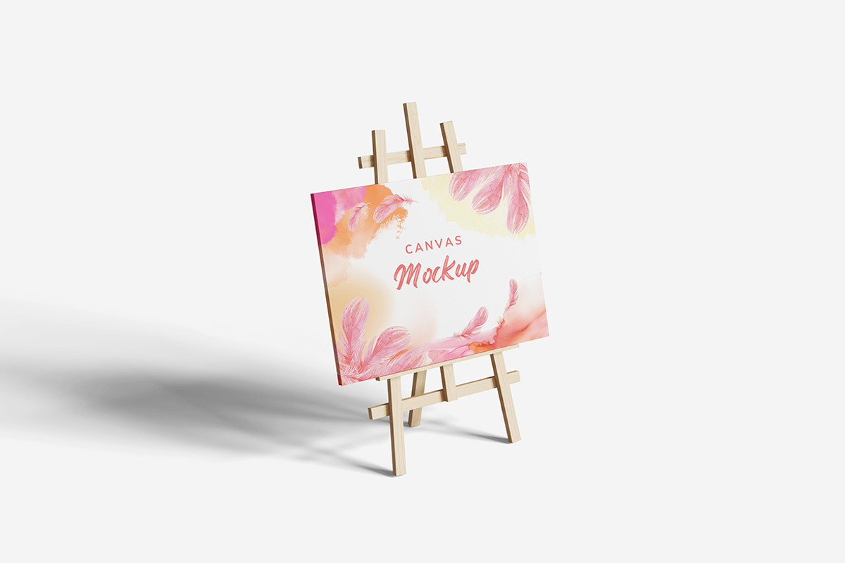 Canvas Mockup, an Advertising Mockup by Indah (Photo 3 of 6)