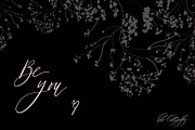 Flowers & Leaves Procreate Stamps, a Brush Add-On by BohoCalligraphy (Thumbnail 5 of 9)