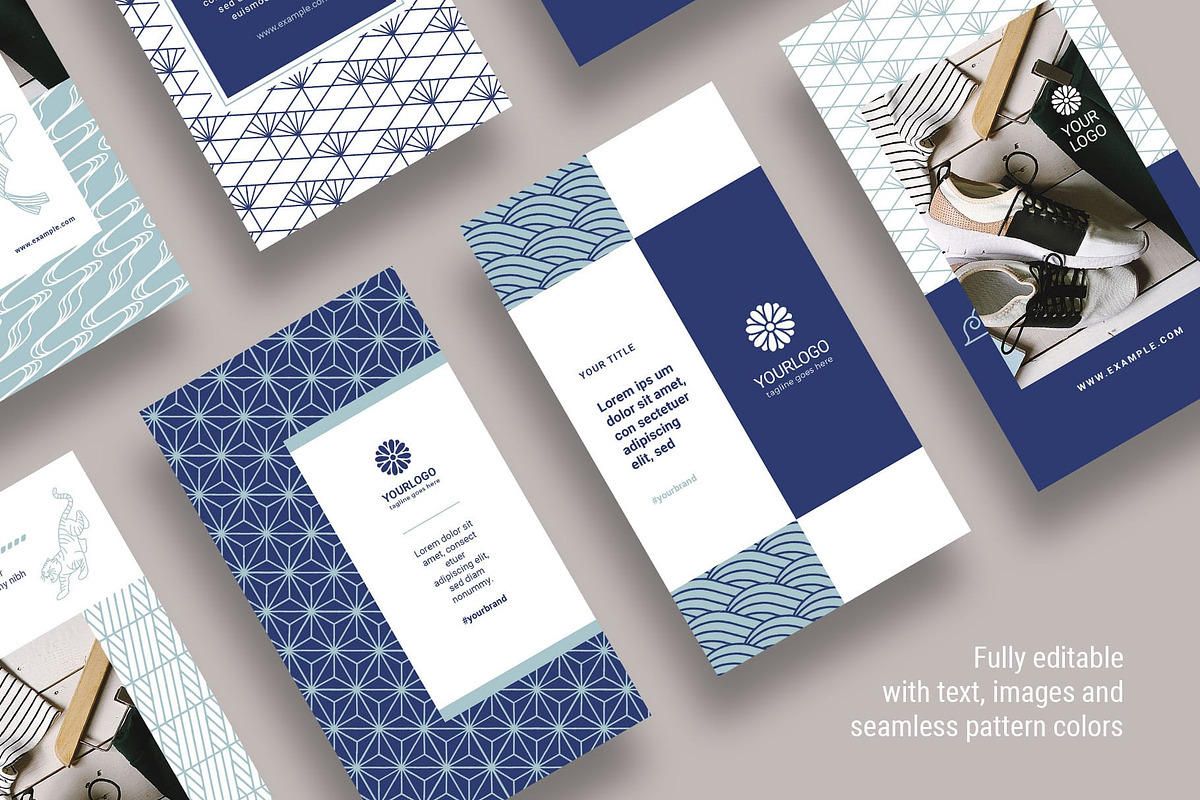 KIMONO Social Media Templates, a Social Media Template by AsianElements (Photo 6 of 9)