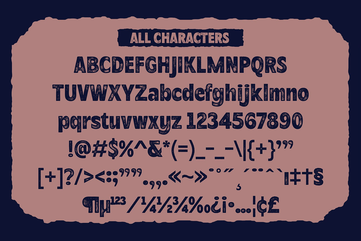 Becham Vintage, a Sans Serif Font by Craft Supply Co. (Photo 7 of 8)