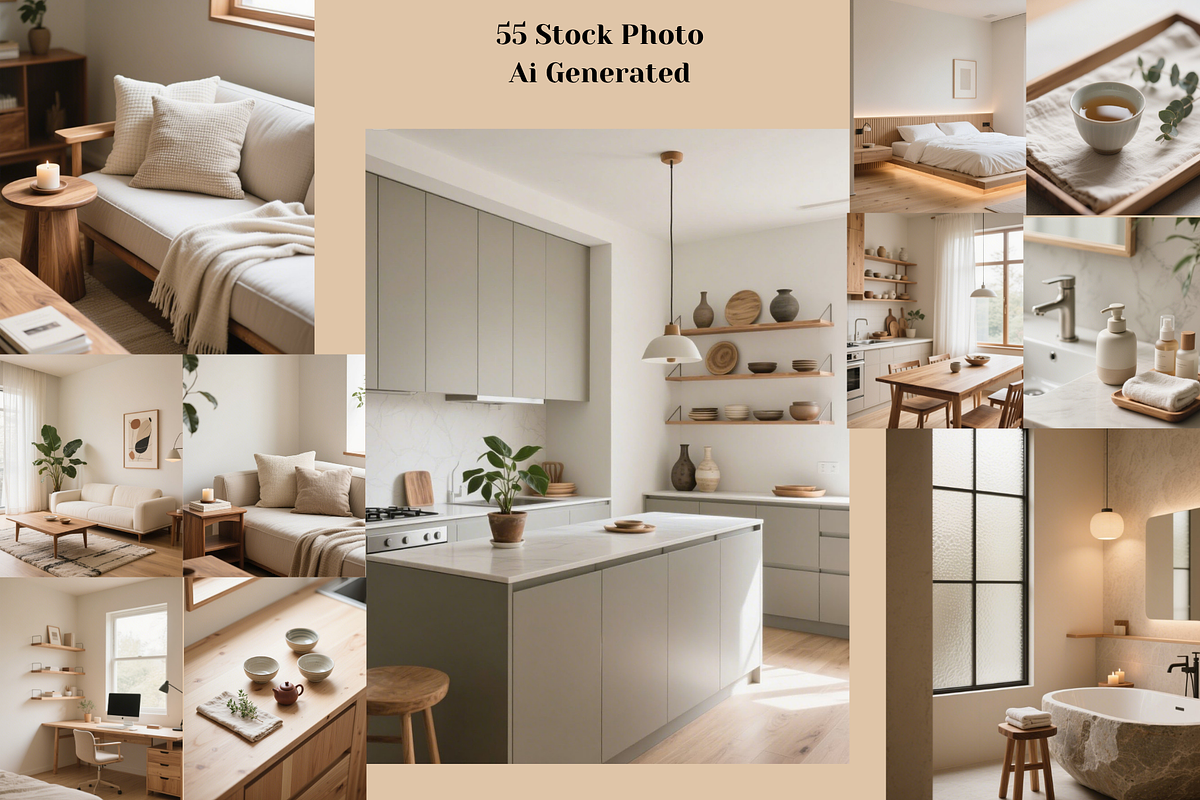 Neutral & Organic Living Spaces, a Beauty & Fashion Photo by MarkoPresets (Photo 4 of 6)