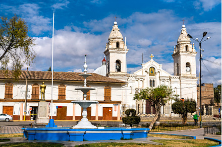 Church of Jauja, the region of Junin, an Architecture Photo by Leonid Andronov