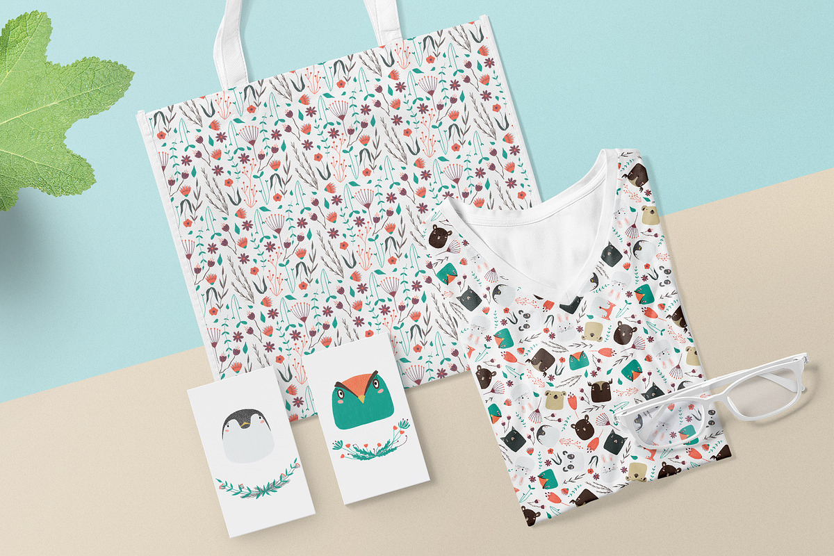 Cute Kiddie Pattern Bundle, a Pattern Graphic by Chloe's Illustrations (Photo 5 of 10)