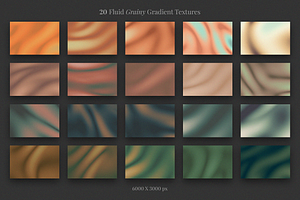 20 Fluid Gradients Of Earth Colors