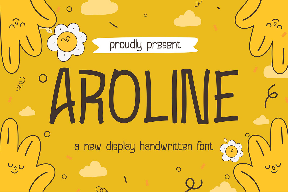 Aroline || Modern Playful Handwritte, a Handwritten Font by Idea Studio (Photo 1 of 10)