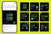 Gradient Social Media Post Set, an UI Kit Template by CreativeShaper (Thumbnail 1 of 3)