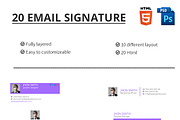 Email signature, an Email Template by pixel_arc (Thumbnail 5 of 5)