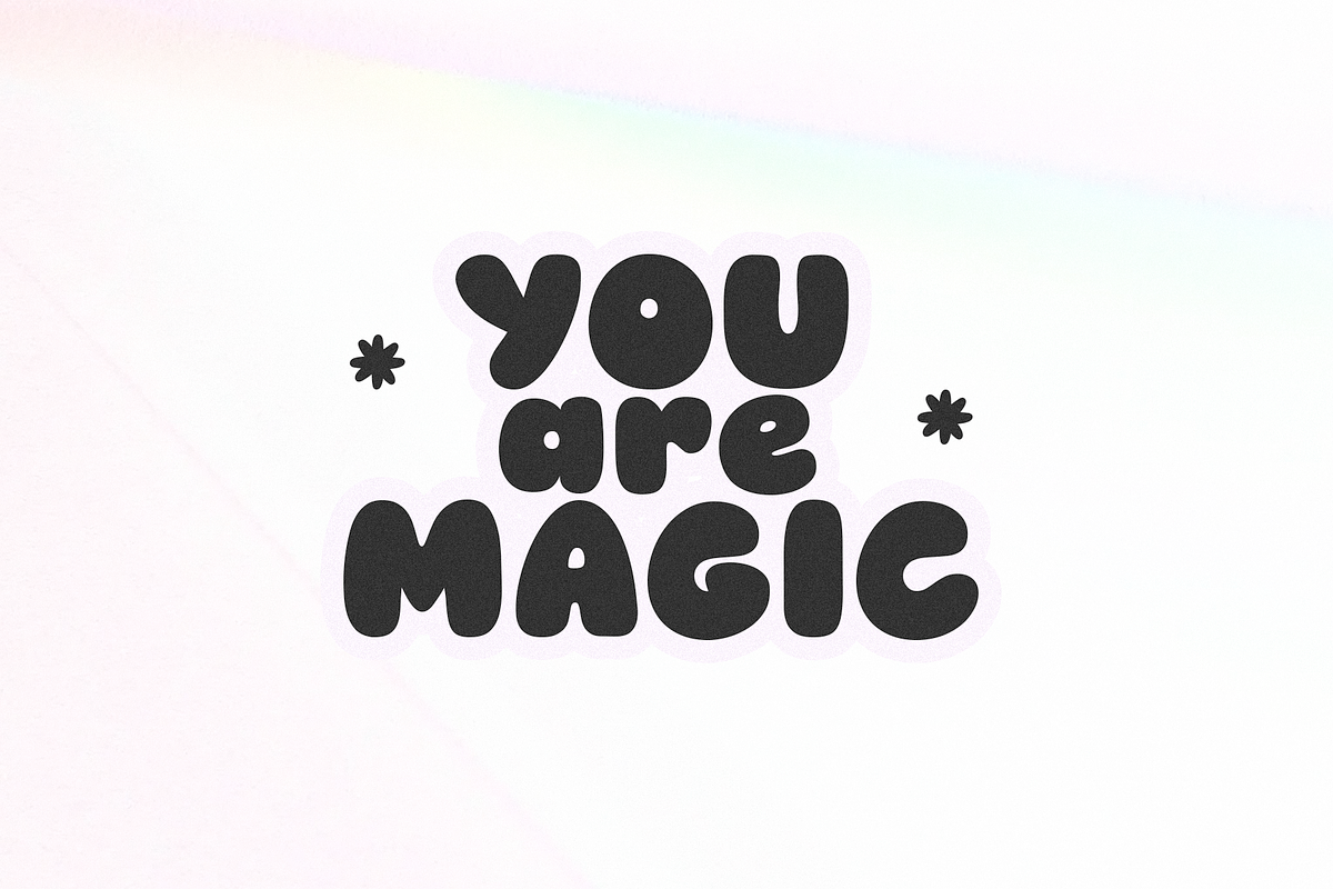Real Cool | Bubbly Retro Font, a Sans Serif Font by KA Designs (Photo 5 of 10)
