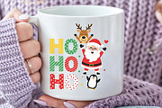 Ho Ho Ho Christmas PNG, an Illustration by Black Bird Studio (Thumbnail 3 of 4)