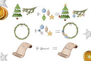 Santa Claus helpers. Christmas set, an Illustration by SleptArt (Thumbnail 5 of 8)