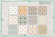 Autumn Botanical Watercolor ClipArt, a Seasonal Illustration by SunnJaneArt (Thumbnail 14 of 15)
