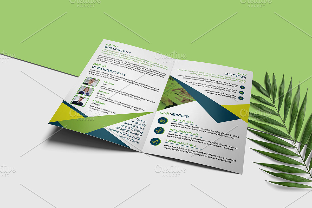 Business Bifold Brochure V1049, a Brochure Template by Template Shop (Photo 2 of 4)