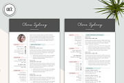 Creative Resume Template for Word, a Resume Template by GResume (Thumbnail 3 of 9)