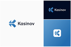Letter K Modern Futuristic Logo, a Branding & Logo Template by ika trisiana
