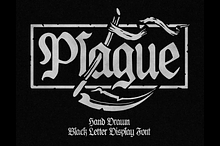 Plague Blackletter Font