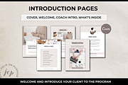 Coaching Welcome Packet Template, a Brochure Template by Julia On Purpose (Thumbnail 4 of 10)