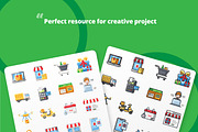 E-commerce icons pack, a Duotone Icon by Creastale (Thumbnail 5 of 8)