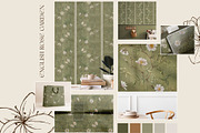 Vintage Floral Pattern Collection, a Pattern Graphic by MouseGrey (Thumbnail 8 of 9)