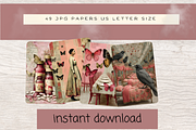 ASYLUM JUNK JOURNAL PAGES, a Person Illustration by Daring Digies (Thumbnail 8 of 9)
