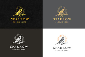 Sparrow Logo Template