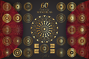 Sacred Mandalas Gold Luxury set, an Object Graphic by GraphicRedStudio (Thumbnail 2 of 10)