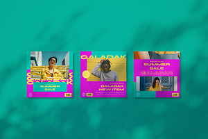 Galadak Instagram Template