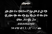 Angelos, a Script Font by Letterara (Thumbnail 12 of 15)