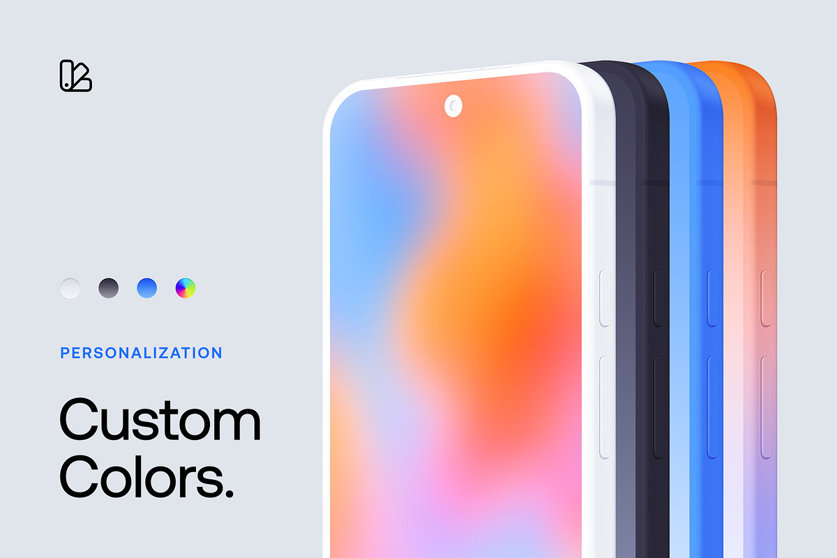 Google Pixel 11 Pro Clay Mockups, an Android Mockup by Asylab (Photo 4 of 62)