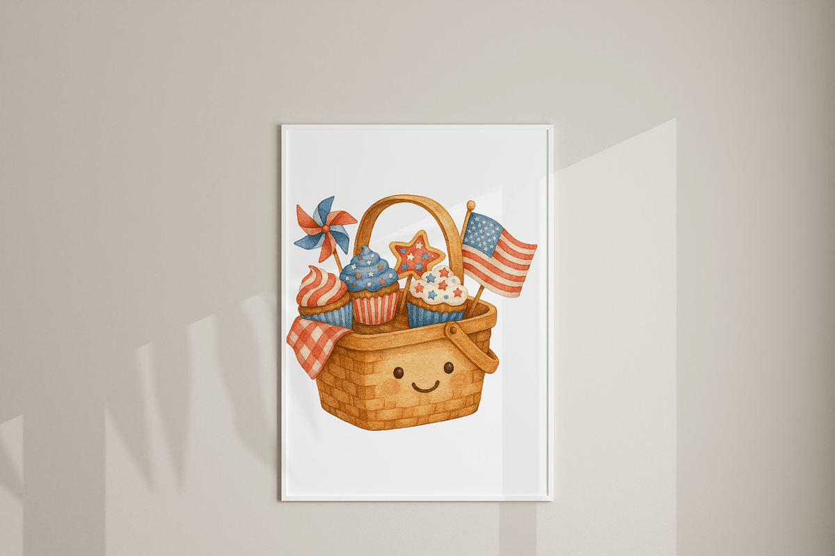 20 4th of July Clipart, a Decorative Illustration by Pati Charm Studio (Photo 7 of 8)