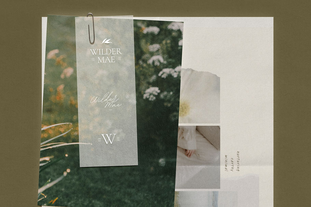 Wilder Mae Wellness Brand Kit, a Branding & Logo Template by Ederra Design (Photo 17 of 20)