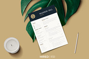Attorney Resume template, Lawyer CV, a Resume Template by HIRED Design Studio (Thumbnail 11 of 11)