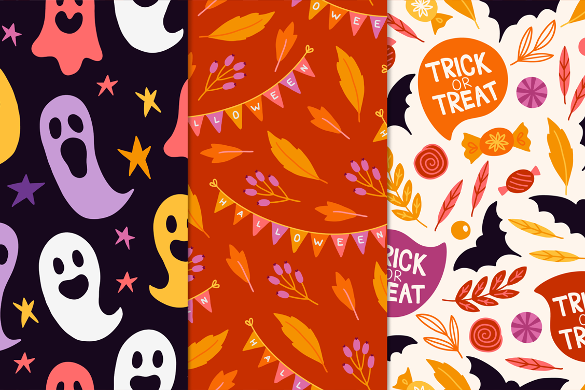 Halloween Kit #3, a Texture Illustration by miumiu (Photo 5 of 11)