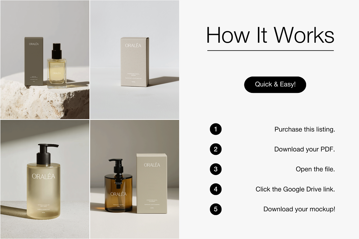 Neutral Cosmetic Mockup Bundle, a Packaging Mockup by Digital Asset Co (Photo 7 of 7)