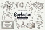 Graduation Party Doodles, an Education Illustration by insemar (Thumbnail 1 of 4)