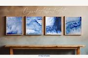 Blue Abstract Modern Artwork, a Texture Illustration by Ityez Studio (Thumbnail 6 of 12)