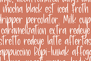 Caramel Macchiato, Cute Handwriting, a Sans Serif Font by Designing Digitals (Thumbnail 6 of 9)