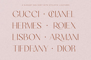 Amore | Sans Serif Display, a Sans Serif Font by Taboja Studio (Thumbnail 9 of 13)