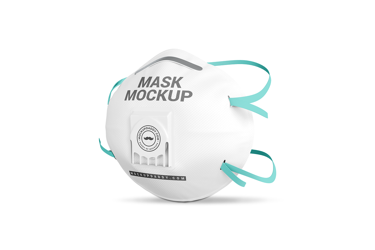 Face Mask Mockup, a Mask Mockup by Mockupdaddy (Photo 5 of 14)