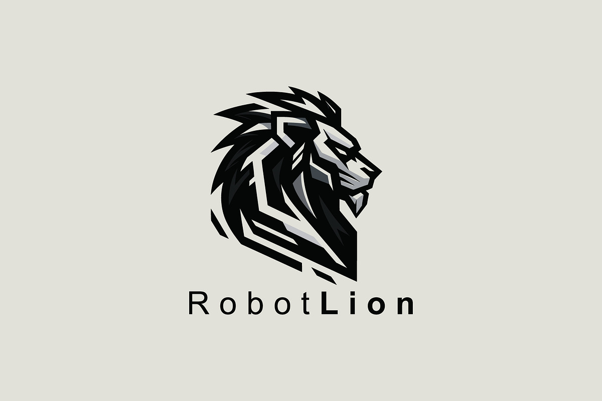 Lion Logo, a Graphic by Usman