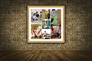 50 Canva Photo Collage Frame Templat, a Print Template by Waliullah Solutions (Thumbnail 4 of 6)