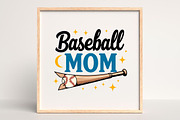 Baseball Mom SVG – Perfect for Game, an Illustration by Awieee1 (Thumbnail 4 of 4)