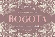 Bogota Handwritten Font, a Serif Font by Studio.lize (Thumbnail 1 of 7)