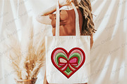 Faux Yarn Crochet Coquette Heart PNG, an Illustration by Dream Creation (Thumbnail 4 of 5)