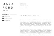 Resume Template / CV, a Resume Template by TheResumeCoach (Thumbnail 6 of 7)